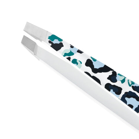 Slant Tweezer - Schräge Pinzette, Leopard Print
