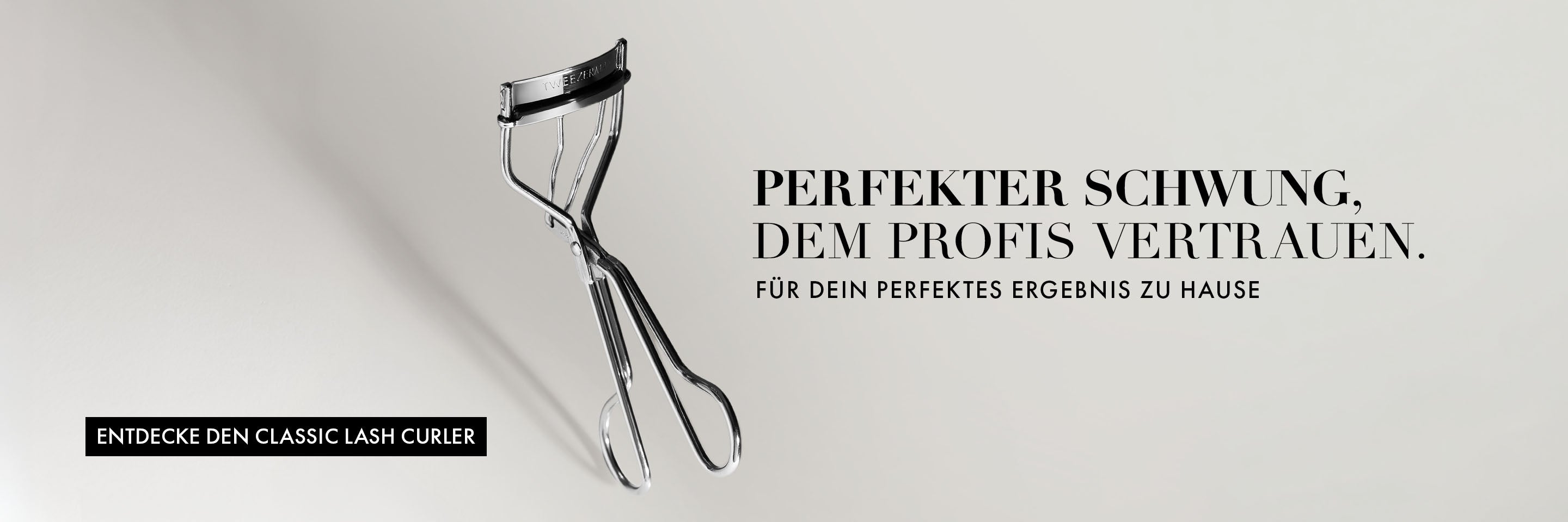 Perfekter Schwung, dem Profis vertrauen. Für dein perfektes Ergebnis zu Hause.