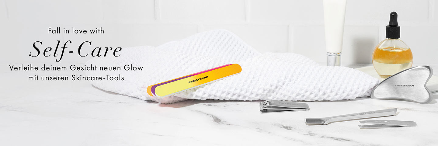 Fall in love with Self - Care. Verleihe deinem Gesicht neuen Glow mit unseren Skincare-Tools.