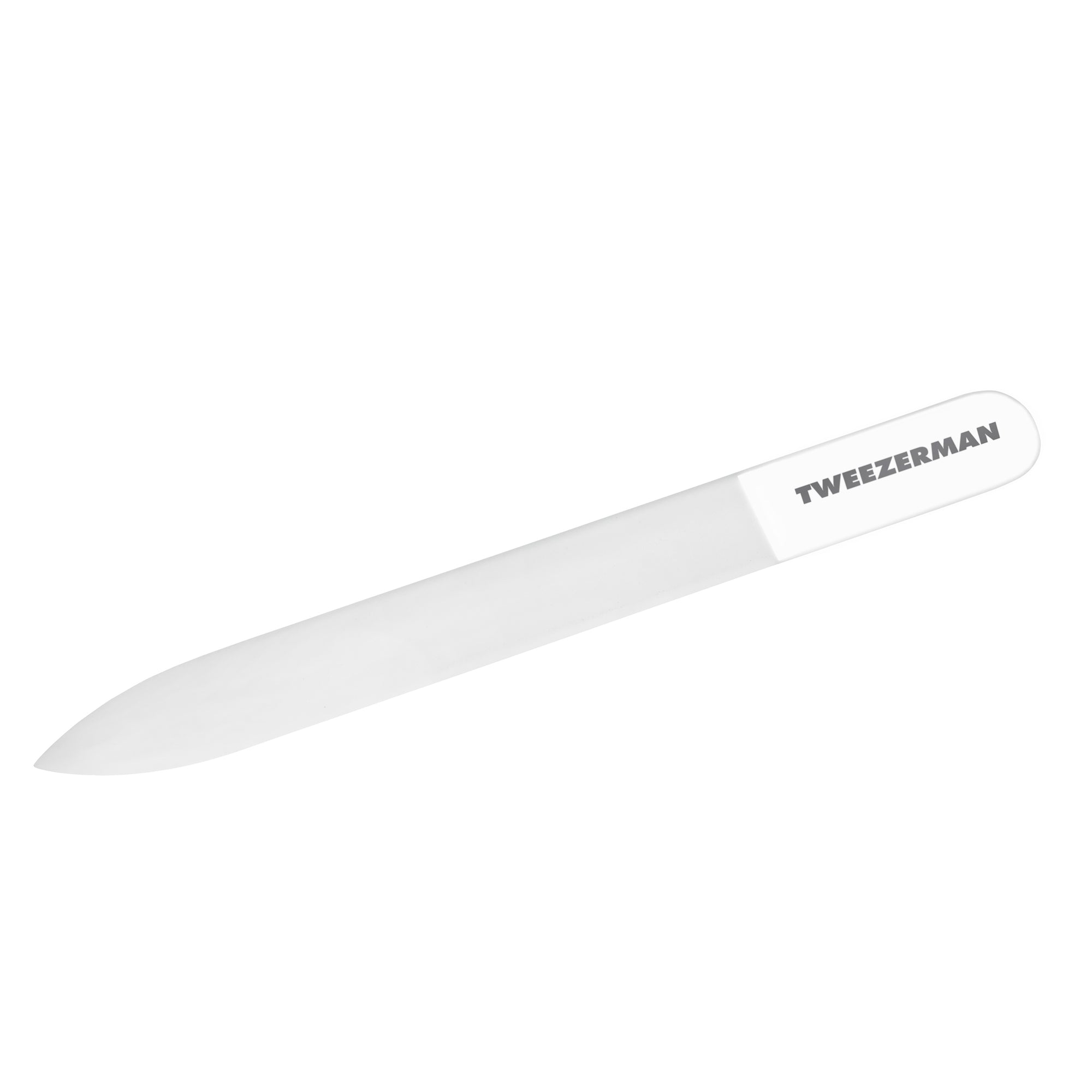 TWEEZERMAN GlasNagelfeile für eine schonende Formung und Glättung der Nägel.