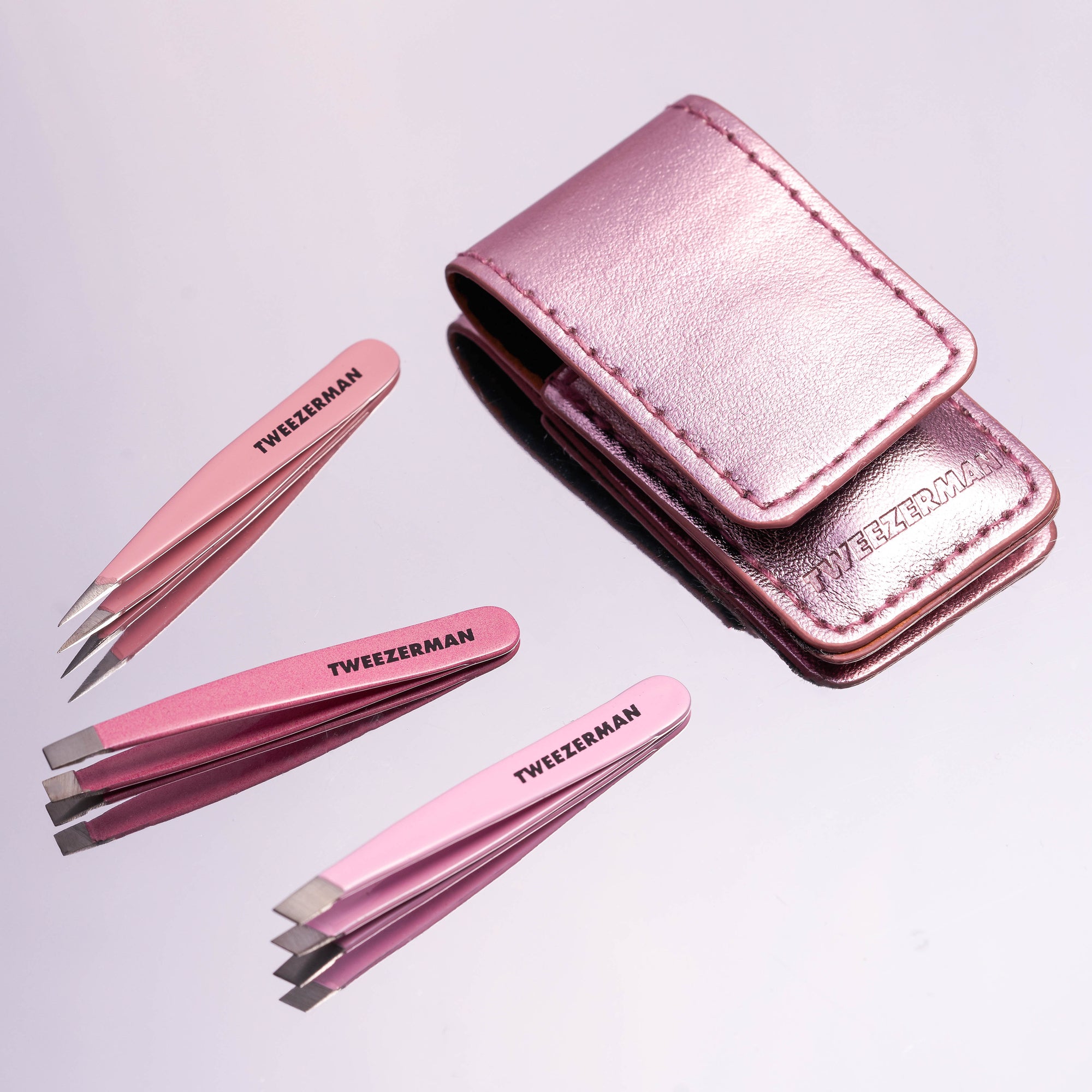 Micro Mini Tweezer Set - Micro Mini Pinzetten Set, Pink