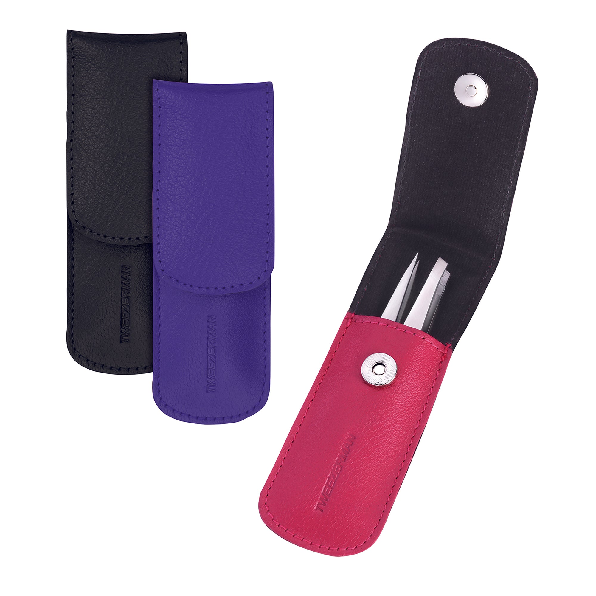 Petite Tweezer Set - Petite Pinzetten Set mit Etui, Pink