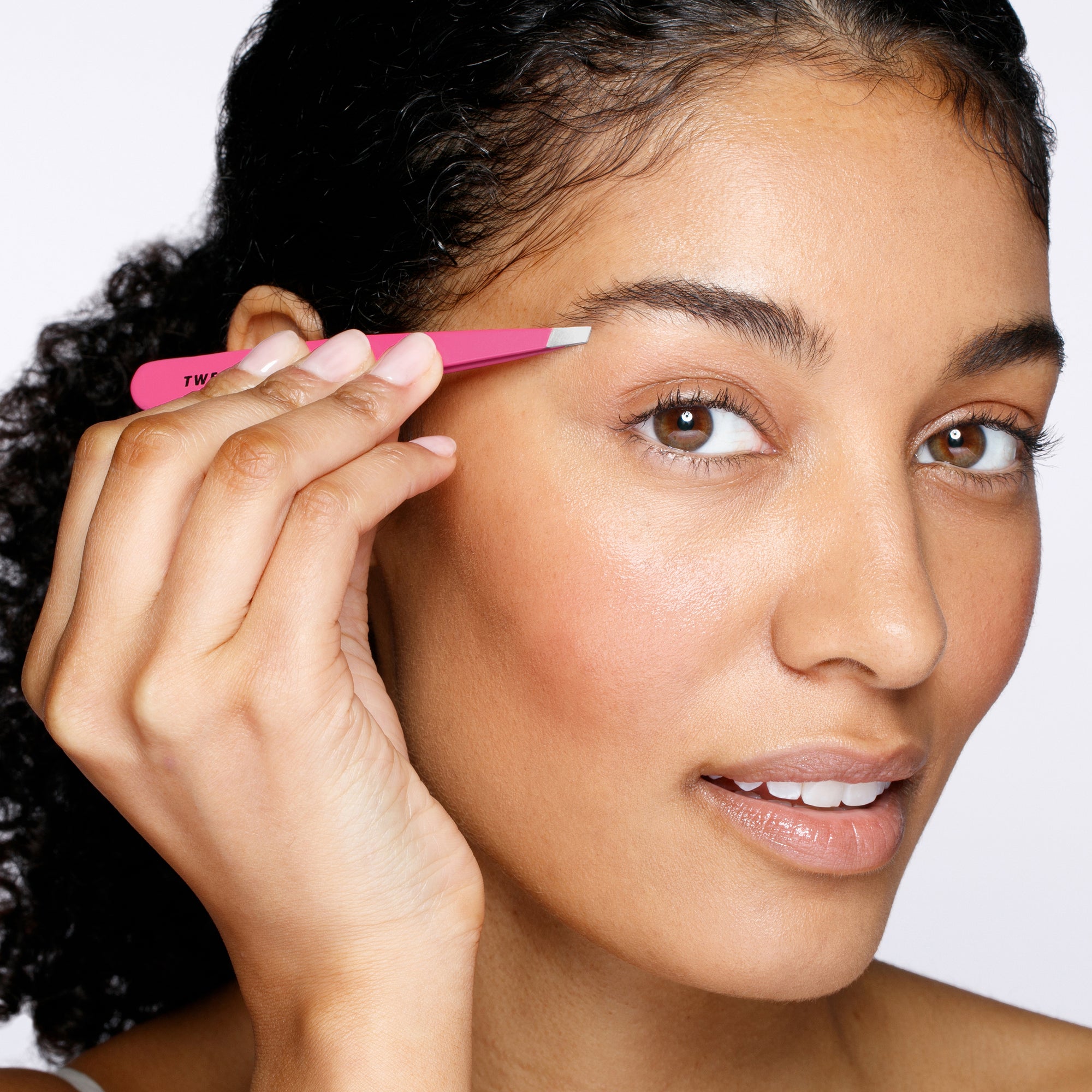 Slant Tweezer - Schräge Pinzette, Pretty in Pink