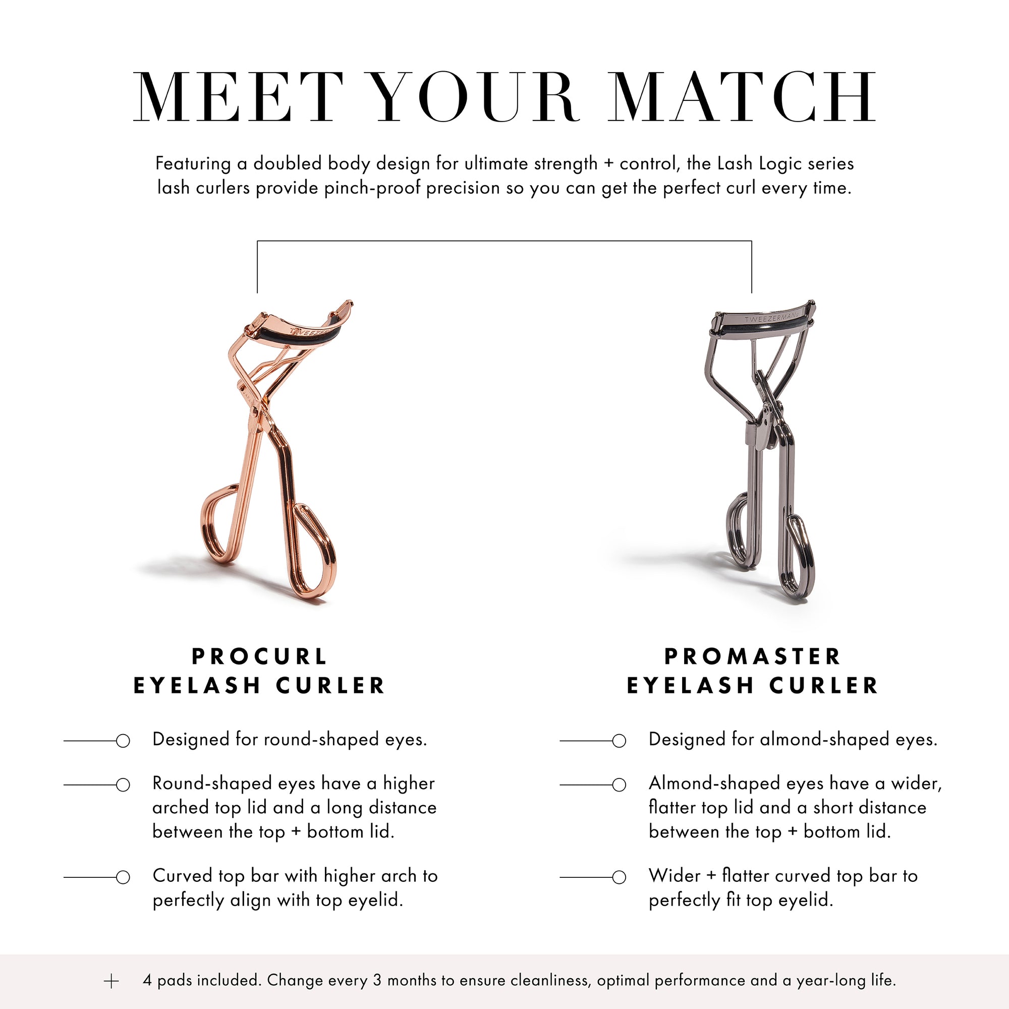 ProMaster Lash Curler - Wimpernzange, Gunmetal