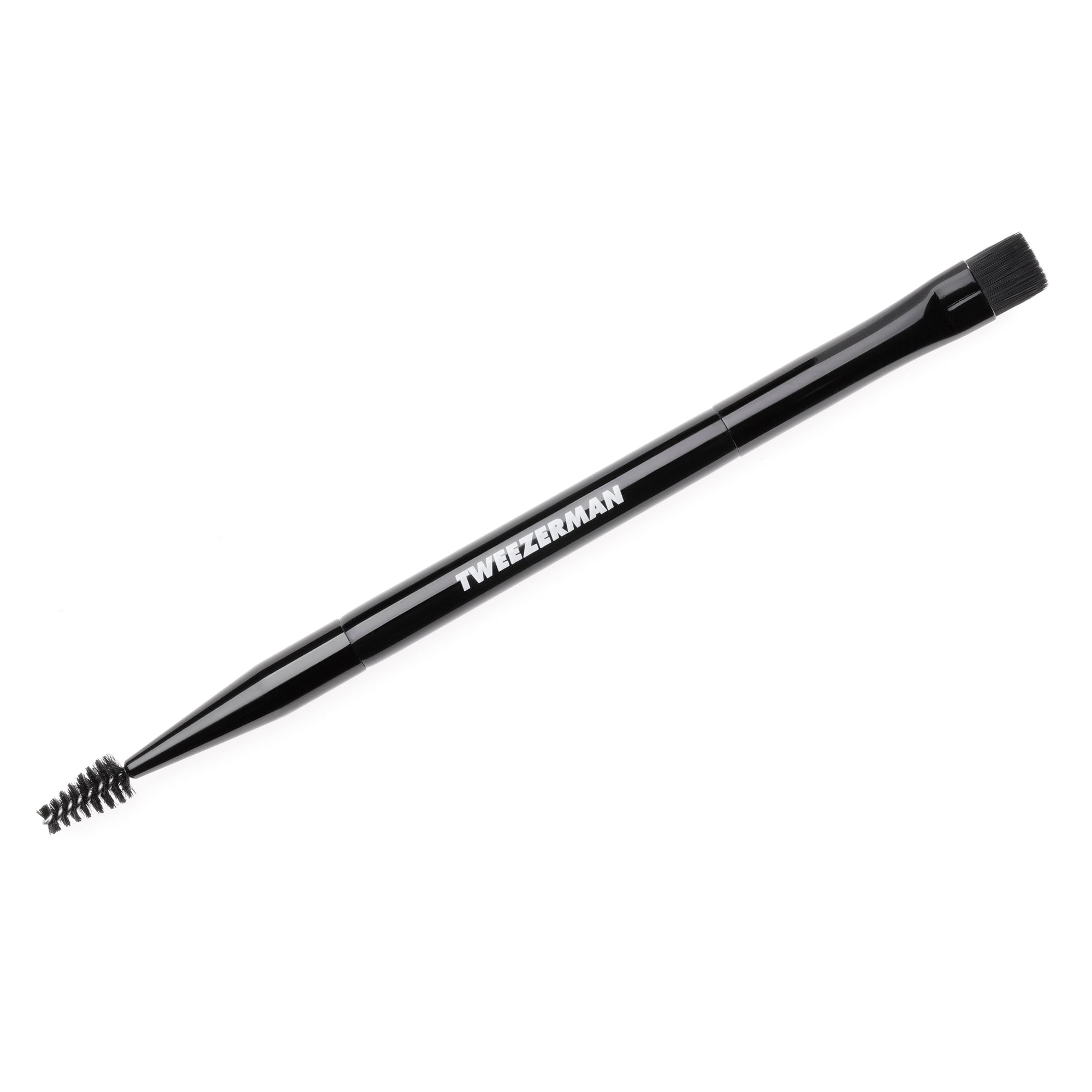 Flat Brow Brush &amp; Spoolie - Flacher Augenbrauenpinsel &amp; Bürstchen