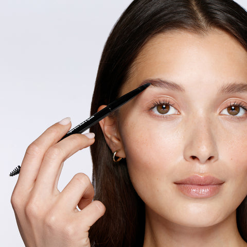 Angled Brow Brush & Spoolie - Augenbrauenpinsel & Bürstchen
