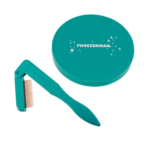 Majestic Turquoise ILashcomb & Mirror Set - Wimperkamm & Handspiegel