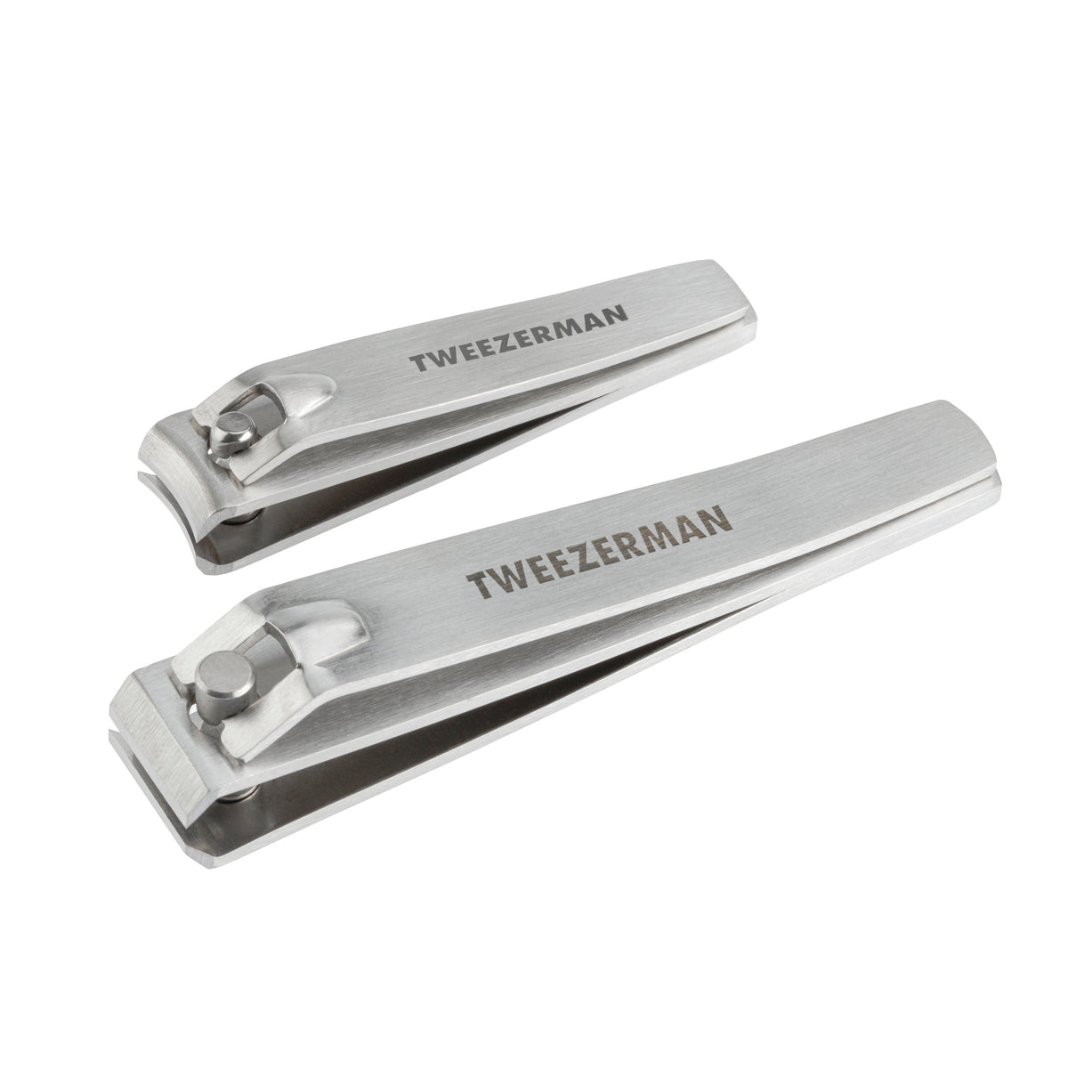 TWEEZERMAN Nagelknipser Set in Edelstahl