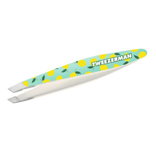 Mini Slant Tweezer Lemon