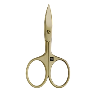 Nagelschere, gold mattiert